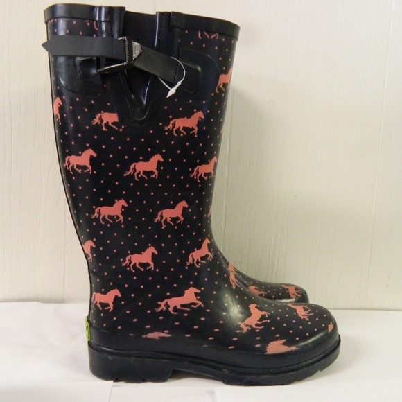 women's size 12 rain boots